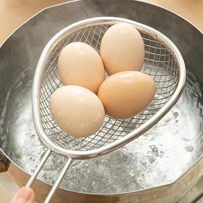 Stainless Steel Mesh Strainer, Food Strainer Kitchen Utensils, Oval Shape, Practical Sieve