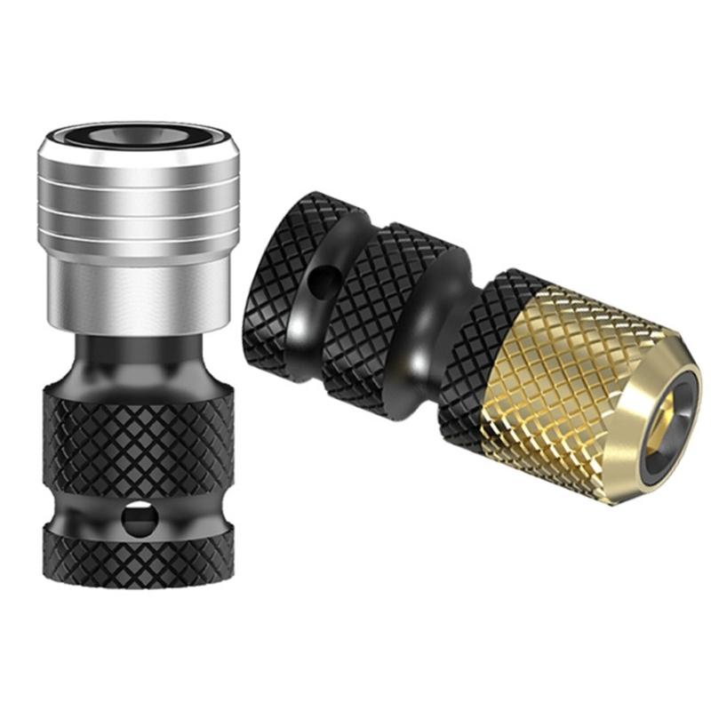1/2inch Square Drives To 1/4inch Hex Female Socket Adapter Converters Chuck Adapter for Impacts Electric Wrench