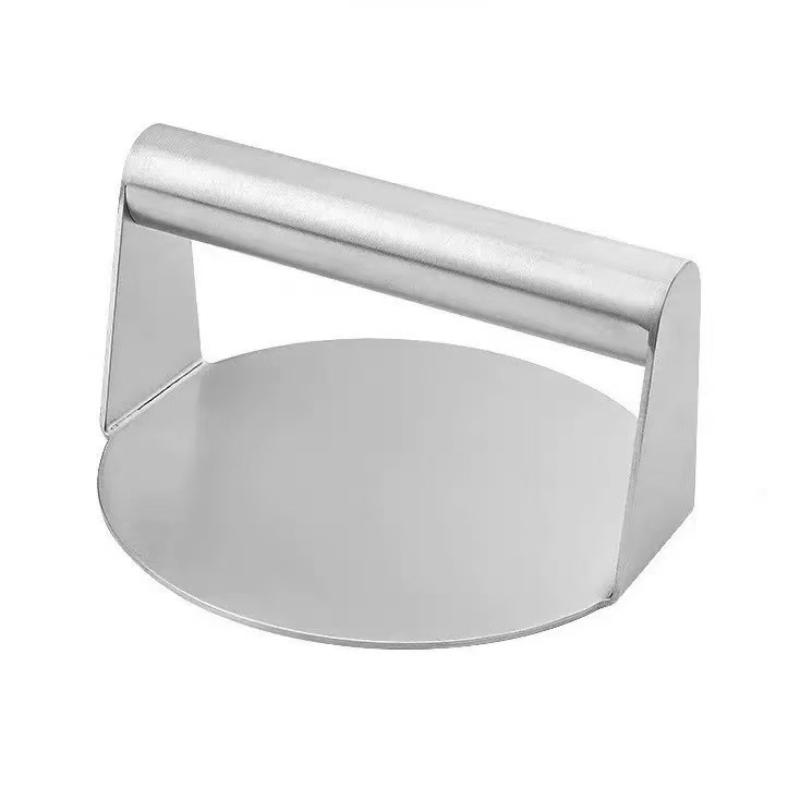 1/2Pcs Stainless Steel Smash Burger Press Hamburger Patty Meat Mold For Deli Meats Kitchen Tools 1pcs