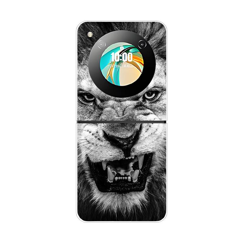 Pevný PC kryt pre ZTE Nubia Flip 2 Nárazuvzdorné puzdrá na telefón pre ZTE Libero Flip 2 5G Zadný priehľadný kryt Flip2 Coque Funda