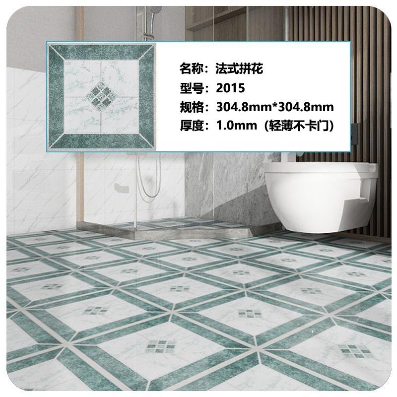 30.48x30.48cm PVC Waterproof Self-Adhesive Floor Tile, SPC Vinyl Peel and Stick for Bathroom Balcony Kitchen, Easy DIY Home