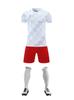 Training clothes Men and women Children Adult breathable quick-drying short-sleeved set Sports football jersey
