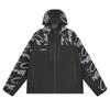 Mens Casual Cotton Blend Jacket Loose Fit Solid Color Daily Outdoor Wear