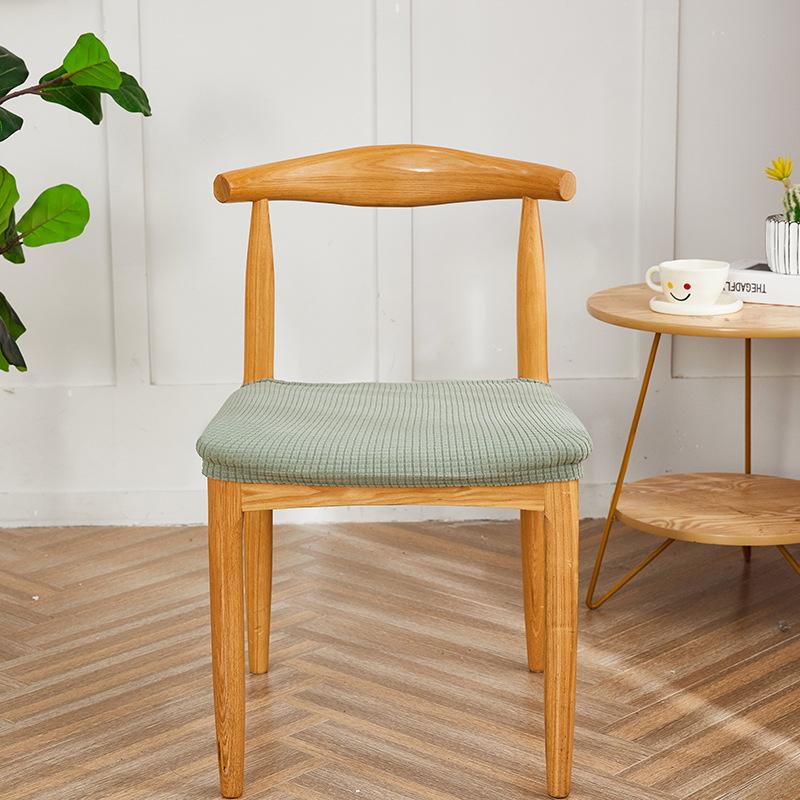 Coprisedia a Corno per Casa Coprisedia Elastico Diviso Universale per Sedia da Tavola da Pranzo Copricuscino per Sedia Girevole da Ufficio Stile Nordico