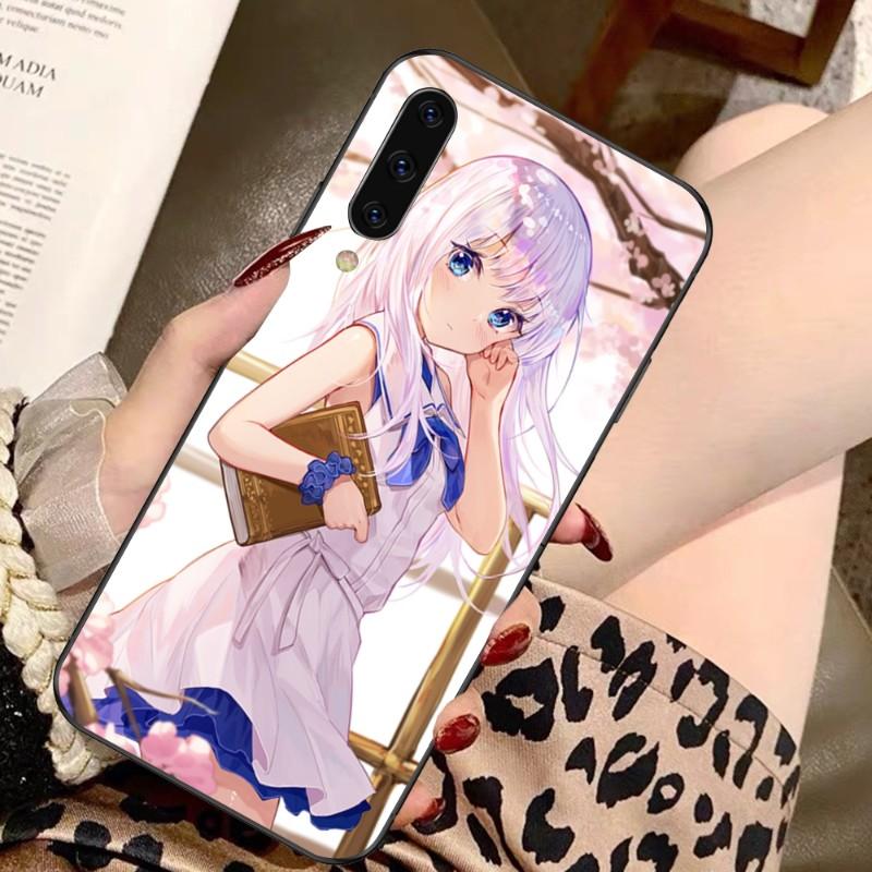 Eromanga Sensei Manga Anime Phone Case For Samsung A91 A81 A73 A72 A71 A30S A20 A12 A13 A52 A53 4G 5G Soft Black Phone Cover