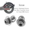 2 Pcs Scooter Rear Wheel Fixed Bolt Screw Metal Fixed Screw Replacement for Xiaomi M365/PRO Electric Scooter Parts Accessories