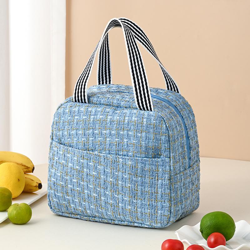 Portable Thickened Insulated Lunch Bag Thermal Fresh Keep Food Tote for Office Worker Student Outdoor Trip Picnic