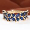 Enchanting Two Colors Available Blue Zircon Ring for Women Daily Wear and Party