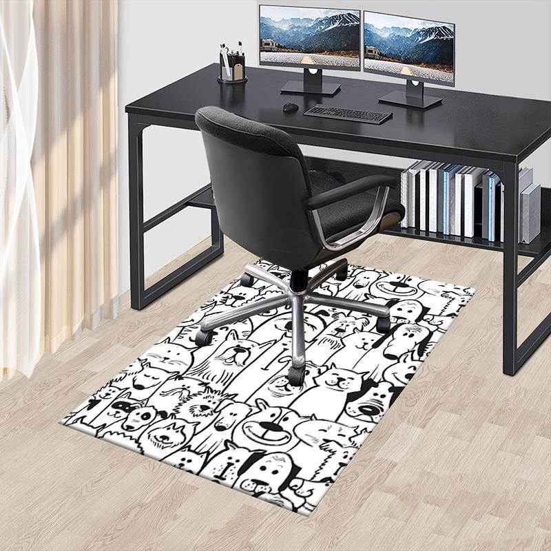 1PC Dog Cat Extra Large Non Slip Floor carpet, Office, family, bedroom Large Area Rug Indoor Rugs, Vibrant Colors