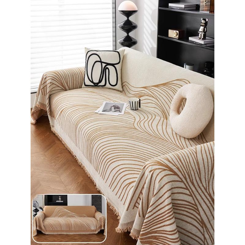 

Чехол для дивана из шенилловой ткани, полотенце, все включено, универсальный, против царапин, всесезонный, универсальный, чехол для диванной подушки, нескользящий 180*130cm