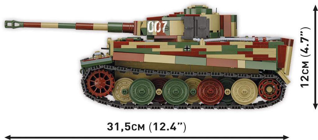 COBI Historical Collection WWII Panzerkampfwagen VI Tiger I Ausf E Executive Edition