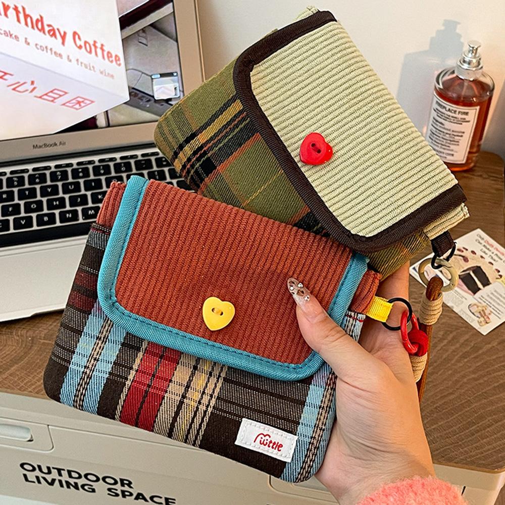 Contrast Color Data Cables Organizer Sanitary Pads Bag Large Capacity Cosmetic Bag Multipurpose Napkin Pouch Storage Bag