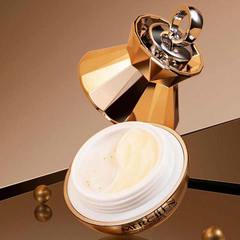 MERCILEN Anti-Wrinkle Firming Eye Cream - Morning And Evening Electric Facial Cream For Toning And Moisturizing