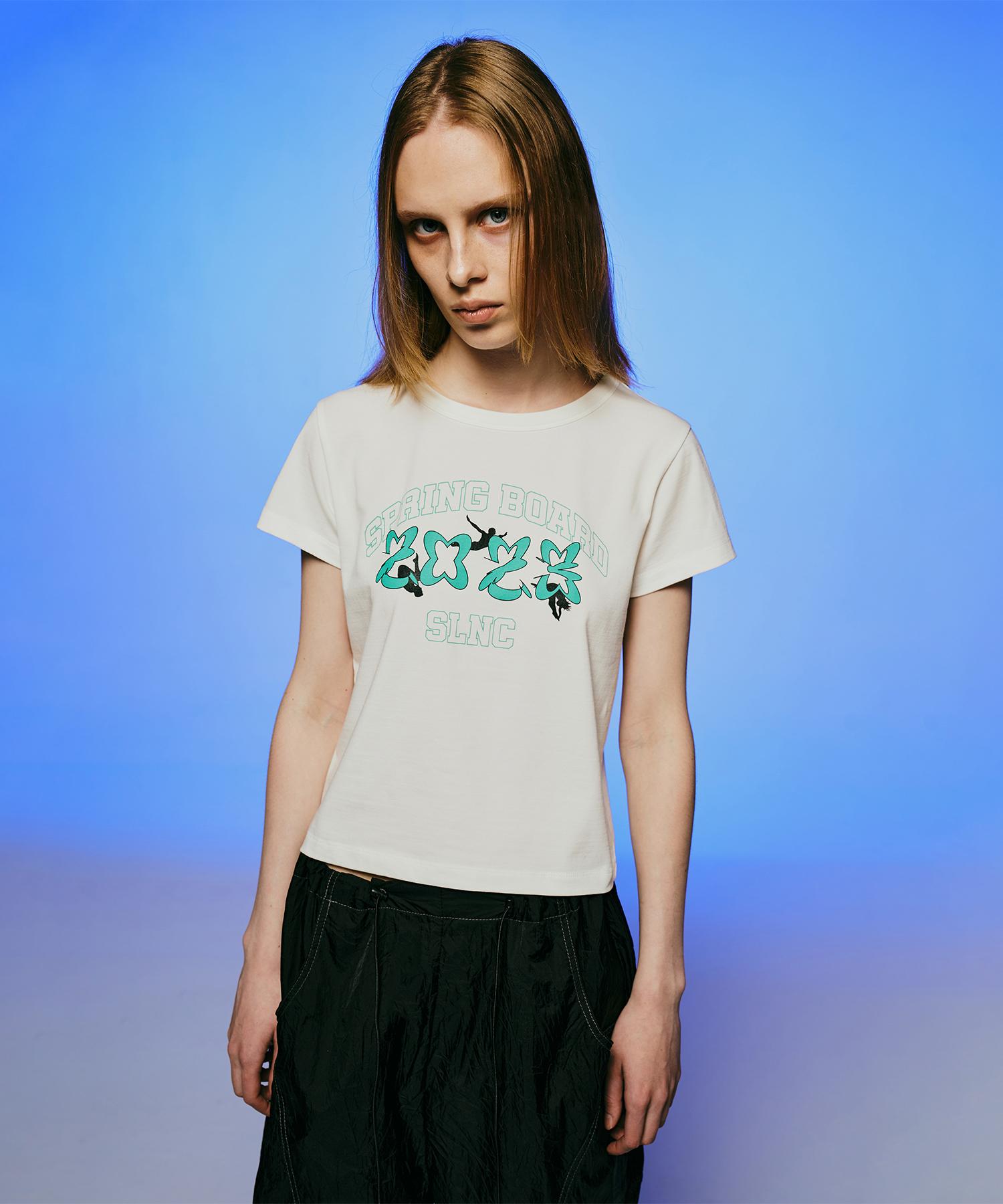 Insilence Woman Springboard T-Shirt White White/S
