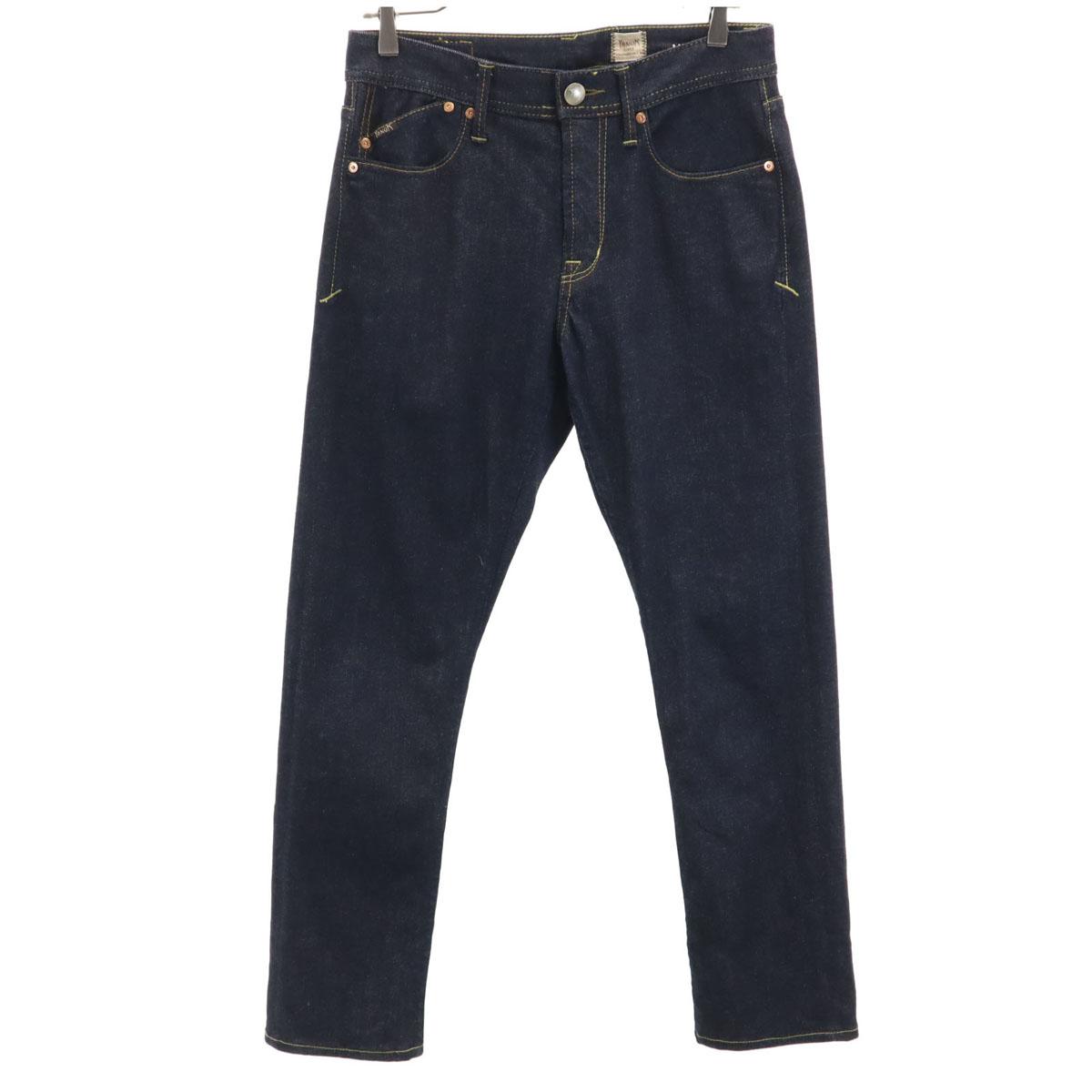 

YANUK made in Japan Denim pants w29 Navy jeans Men s Used