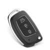 Flip Remote Key Shell Case For Hyundai Solaris Ix35 Ix45 Elantra Santa Fe Hb20 Verna Hy15/Hy20/Toy40 Blade 3 Buttons Key