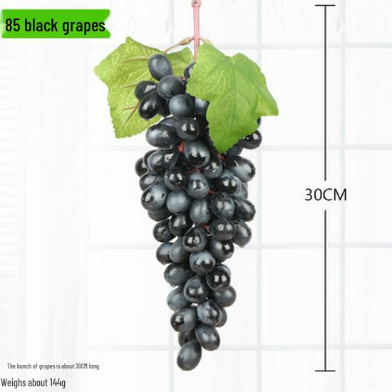 Green Leaf Rattan Grape Decorative Artificial Vine for Balcony & AC Pipe Cover