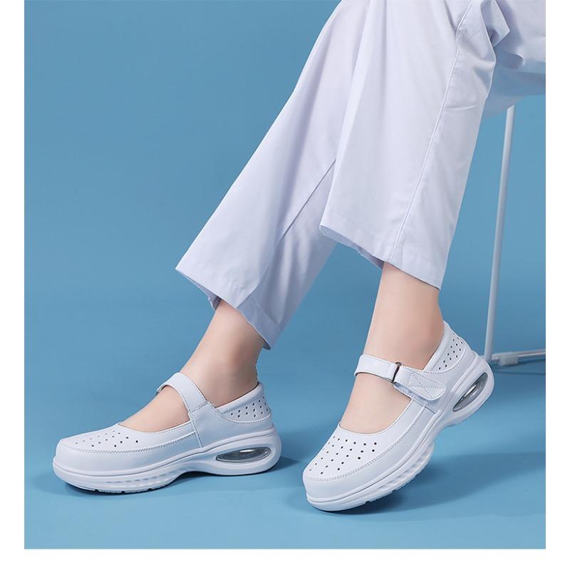 The New Nurse Shoes Are Comfortable Soft-soled Anti-slip and Breathable Height-increasing Shoes