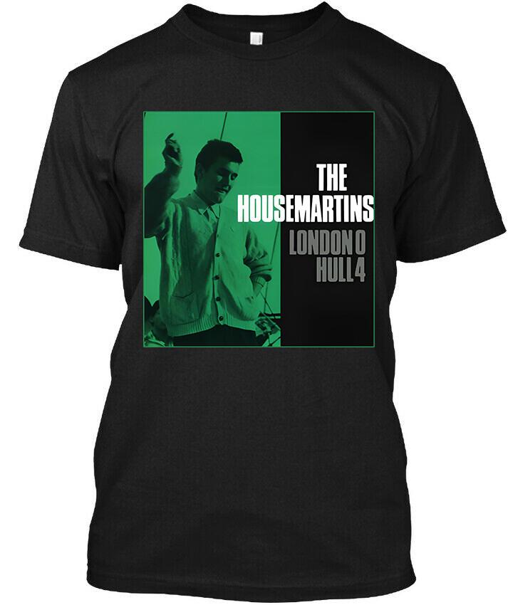 Limitiert NEU Beliebt The Housemartins London 0 Hull 4 Englische Musik T-SHIRT S black