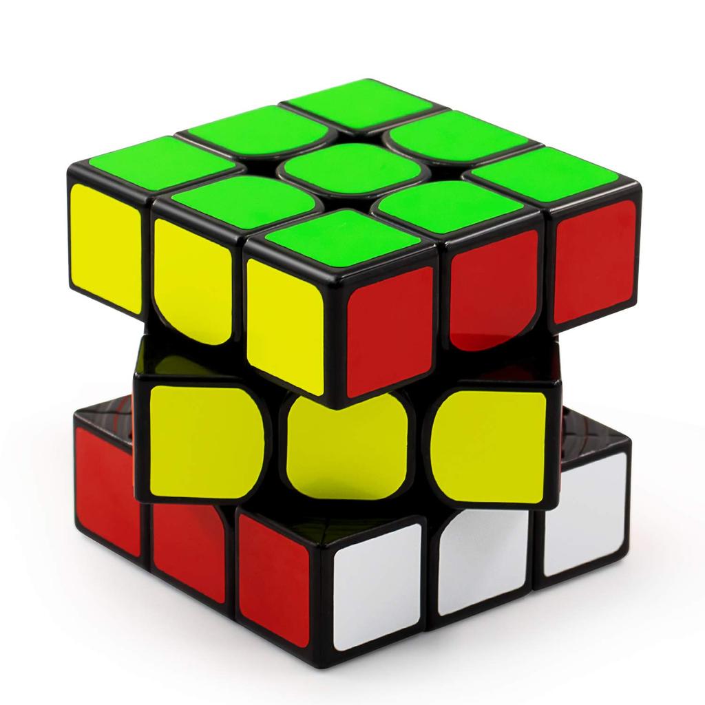 Magic a 3D Puzzle with a and Stable A Great Educational Toy for Brain and a Perfect Gift for Ages 7 and Cube, Competition-grade Smooth, Light-turning,