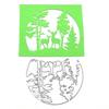 5 Pcs Christmas Tree Cutting Dies Embossings Stencils Christmas Metal Die Cuts for DIY Scrapbooking Card Decoration