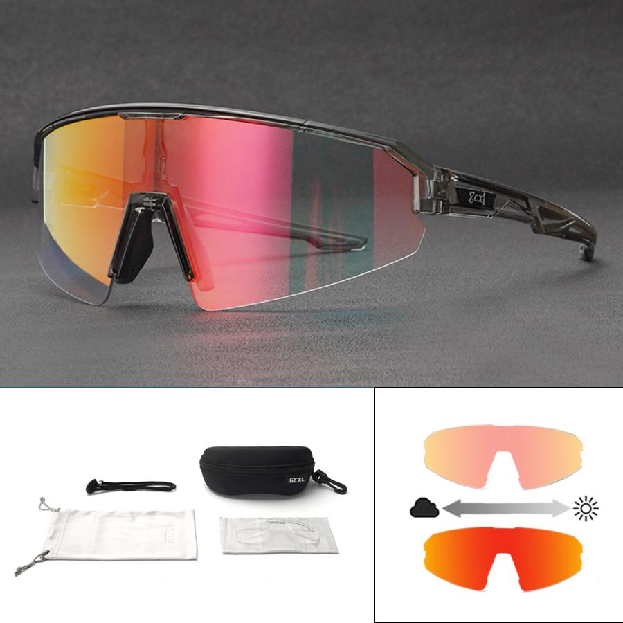 ELICIT Sports Cycling Glasses Men Women Photochromic Sunglasses Mountain Bicycle Road Eyewear Outdoor MTB Bike UV400 Goggles