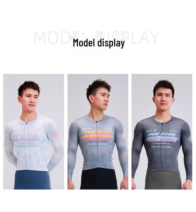INBIKE Long Sleeve Cycling Jersey - Breathable, Lightweight for Spring & Summer Riding