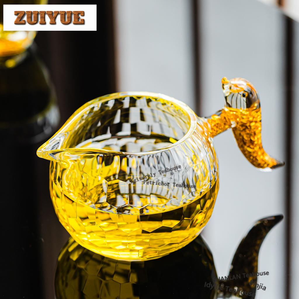250ml Heat-resistant Glass Tea Pitcher Tea Divider Cha Hai Dispenser Household Justice Cup Oolong Tea Fair Mug Cha Supplies