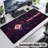 Custom Name Text Mouse Pad Fiorentina FC Personalized Desk Pad For Work And Gaming