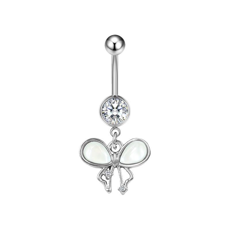 Gaibei Stylish Jellyfish Butterfly Navel Ring for Girls