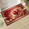 Romantic Style Bedroom Decor Red Carpet Valentine's Day Carpets for Living Room Waterproof Lounge Soft Floor Mat Anti-slip Rug