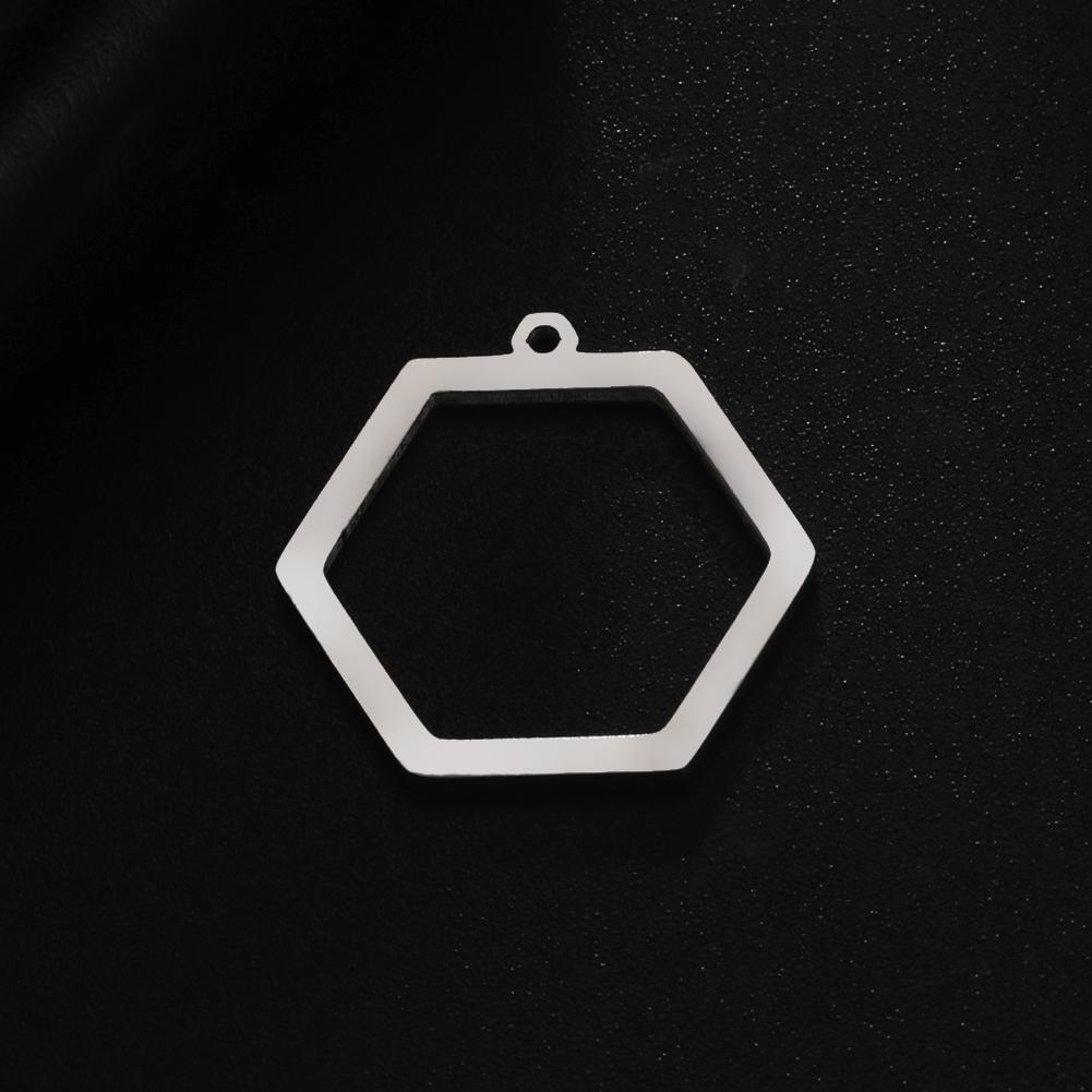Teamer 5pcs Fashion Charms for Jewelry Making Stainless Steel Charm Pendant DIY Bracelets Necklace Jewelry Accessories Wholesale
