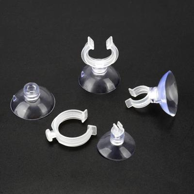 5 Stück Aquarium Saugknopf Luftschlauchhalter Saugnapf für Aquarium Pumpe Sauerstoff Luftschlauch Befestigungsclip 4/5mm Zubehör