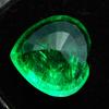 6.15 Ct Top Rich Green Natural Emerald Heart Cut?CERTIFIED Loose Gemstone 1A-3514b