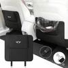 Leather High Quality Car LOGO Seat Back Anti-Kick Protector For BMW Mini Cooper R50 R53 R55 R56 R60 R61 F54 F55 F56 Car stickers QZ8