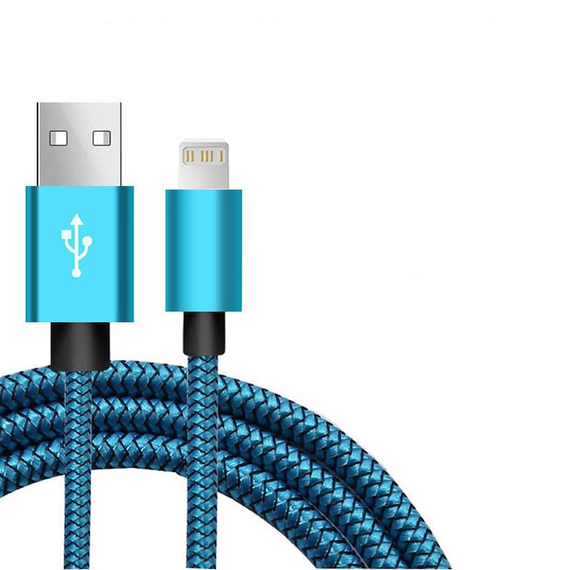 USB-кабель для быстрой зарядки 3A для iPhone 13, 12, 11, 14 Pro X XR XS Max 6s 7 8 Plus 5S SE 2 iPad, шнур для передачи данных, длинная линия 3 м 2m