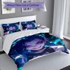 3pcs Jinx pattern bedding set duvet cover set includes duvet cover &pillowcases, perfect all season bedroom decoration & gift