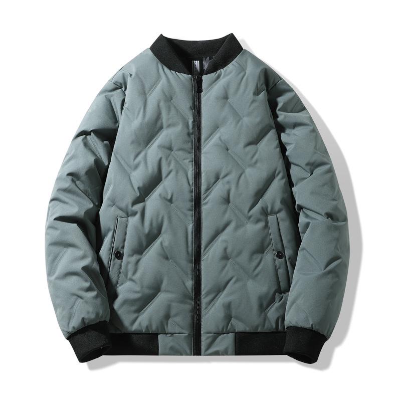 Light Luxury Men's Lightweight Baseball Collar Down Jacket