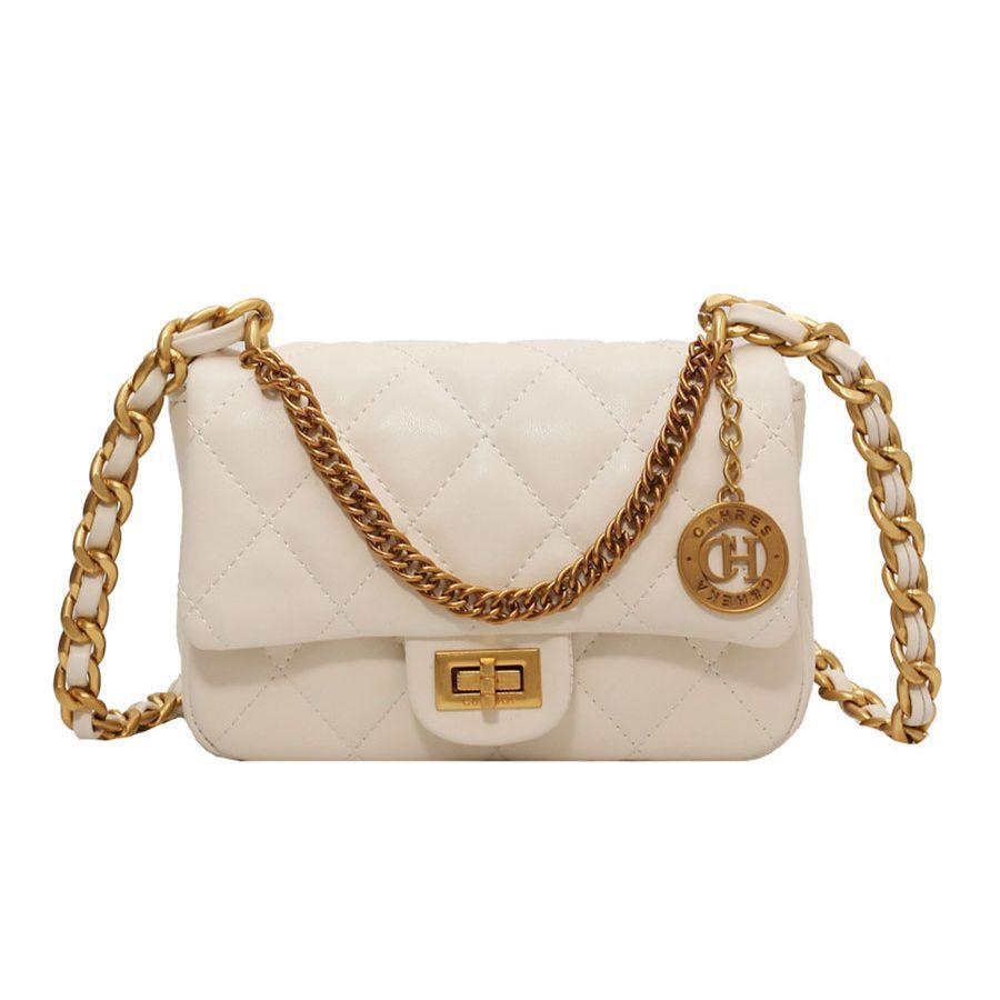 Premium Sense Bag Women 2025 New Niche Design Fashion Diamond Chain Bag Internet Celebrity Explosion Shoulder Messenger Bag