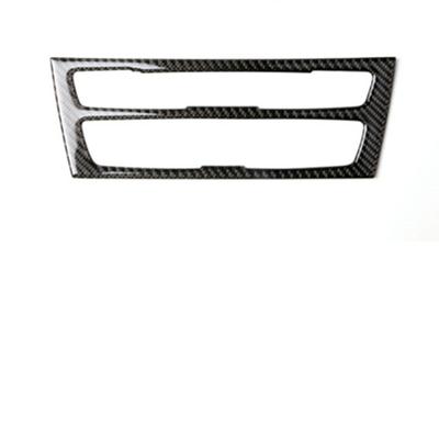 1Xcar Carbon Fiber A/C + Cd Panel Decal Decor Sticker Cover Trim For Bmw F20 F21