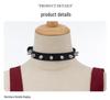 Jujutsu Kaisen Hoshikage Kira Off-Shoulder Cosplay Set: Cropped Top, Black Trousers, Belt & Accessories
