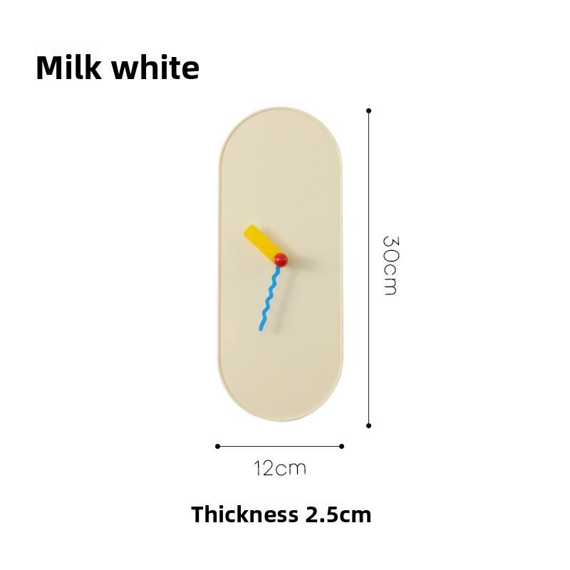 Cream-style Clock, Home Soft Decoration, Desktop Display, Silent Wall Clock, Freestanding Clock
