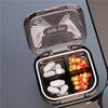 Mini Dispensing Environmental Protection Moisture-Proof Travel Independent Pill Portable Multi-cell Pill Box Packing Storage