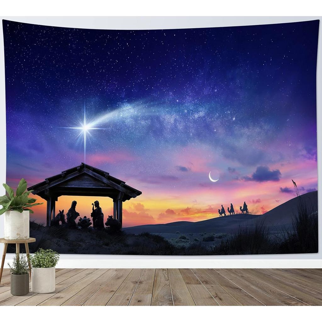 Tapestry lb Nativity of Jesus three