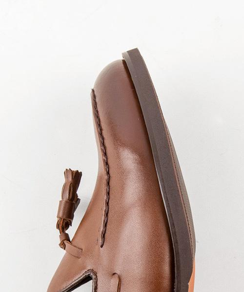 Leatherless #2050 / Tassel Loafers / Brown / For Men