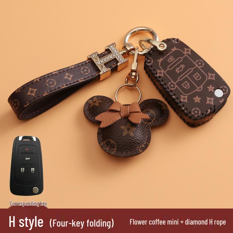 21 Buick Key Cover: New Excelle, Encore, Verano XT, LaCrosse, Regal - Stylish Women's Car Key Case