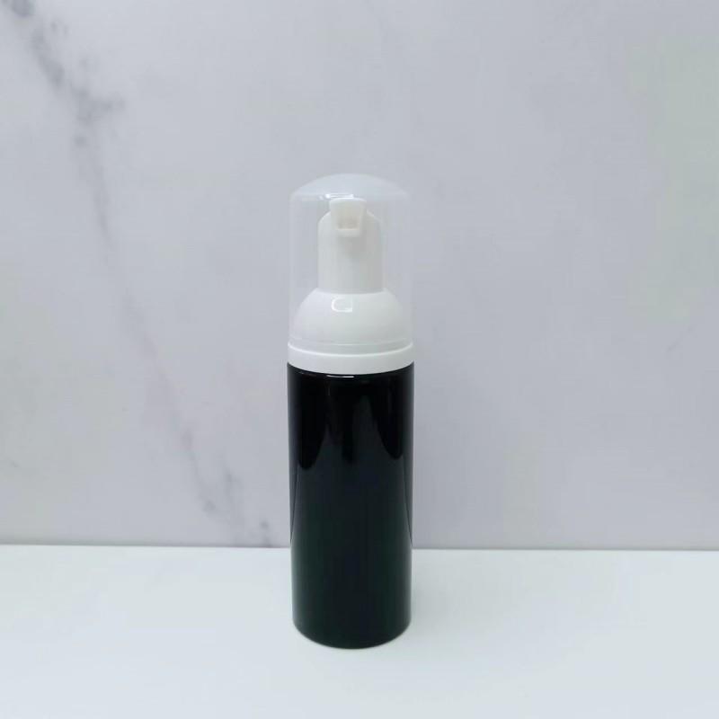 30ml Black Press-Type PET Foaming Facial Cleanser & 60ml Mousse Dispensing Bottle