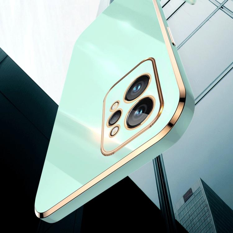 Für Realme GT2 Pro XINLI Gerade Kante 6D Galvanisiertes TPU Handyhülle