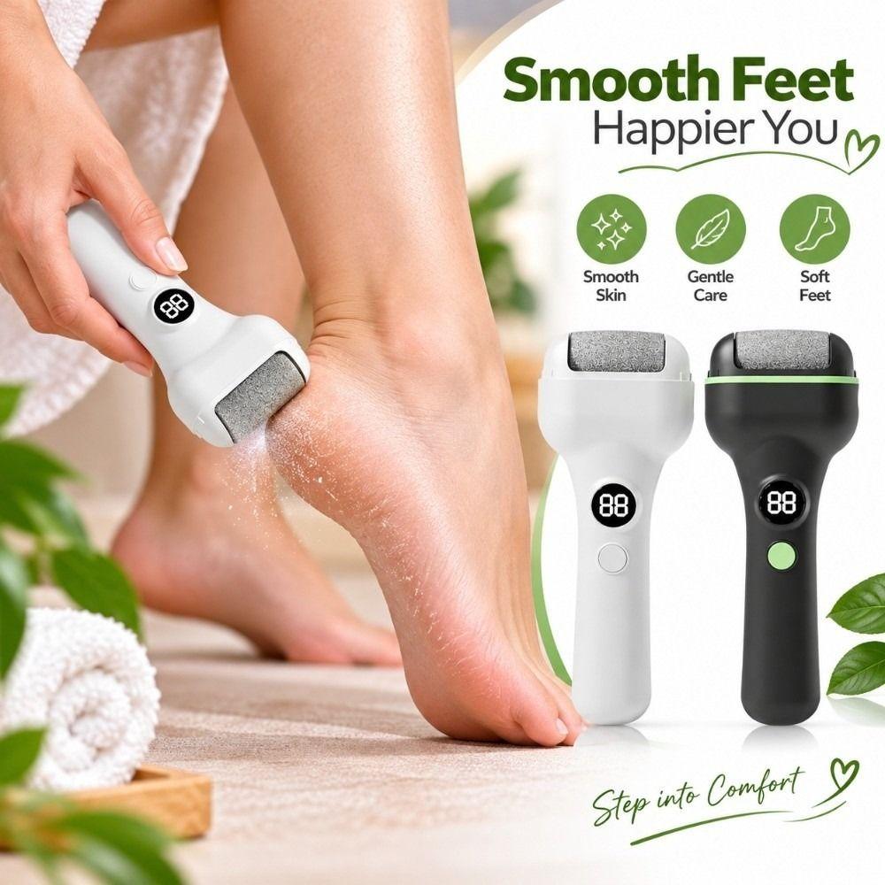Non Slip Grip Electric Foot File Fully Automatic Pedicure Tool Between Professional Pedicures