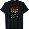 Retro Cory Personalized, Cory Name, Boy Man Cory T-Shirt